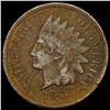 Image 1 : 1909-S Indian Head Cent NICELY CIRCULATED