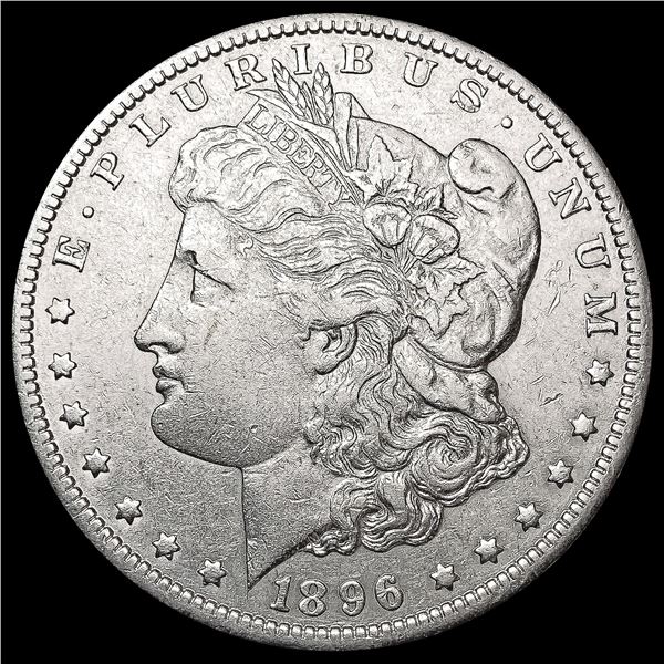 1896-O Morgan Silver Dollar NEARLY UNCIRCULATED