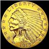 Image 1 : 1915 $2.50 Gold Quarter Eagle CLOSELY UNCIRCULATED