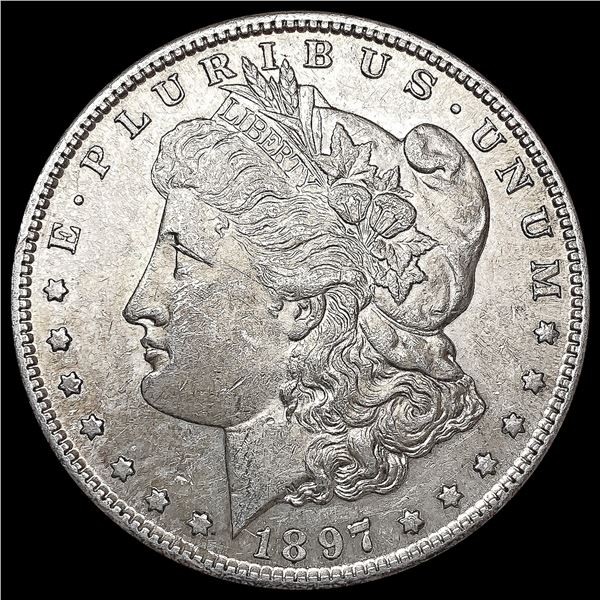 1897-S Morgan Silver Dollar CLOSELY UNCIRCULATED