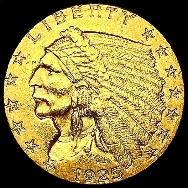 1925-D $2.50 Gold Quarter Eagle UNCIRCULATED