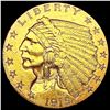 Image 1 : 1915 $2.50 Gold Quarter Eagle CLOSELY UNCIRCULATED