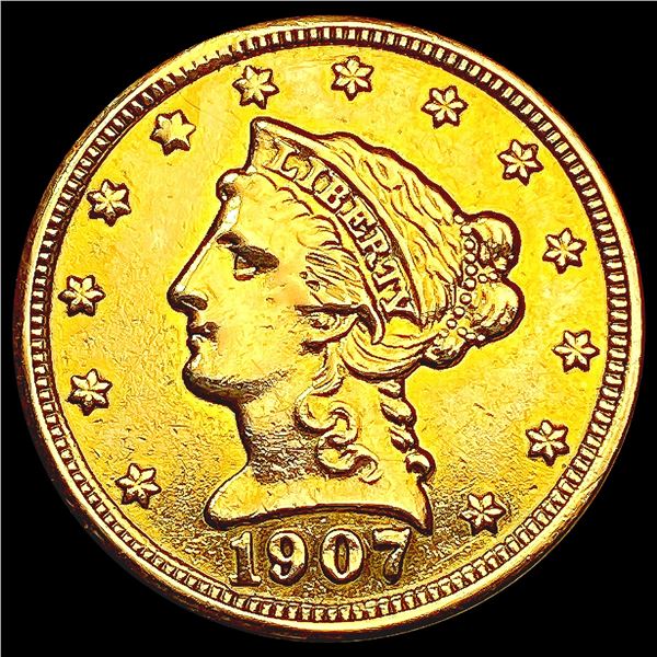 1907 $2.50 Gold Quarter Eagle UNCIRCULATED