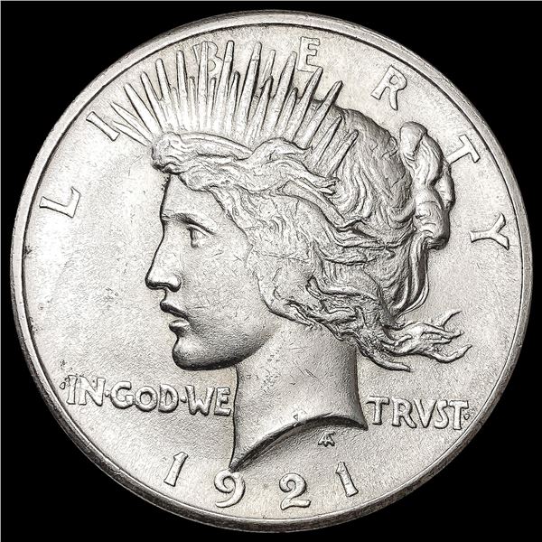 1921 Silver Peace Dollar CLOSELY UNCIRCULATED