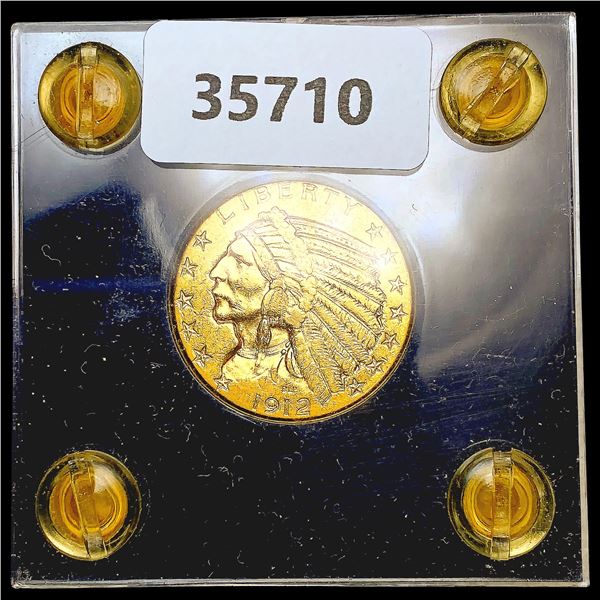 1912-S $5 Gold Half Eagle UNCIRCULATED