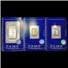 Image 1 : PAMP 1g Gold, 1g Plat 10g SILV Bars HIGH GRADE