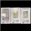 Image 2 : PAMP 1g Gold, 1g Plat 10g SILV Bars HIGH GRADE