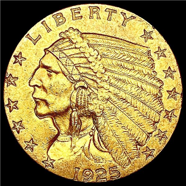 1925-D $2.50 Gold Quarter Eagle UNCIRCULATED