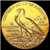 Image 2 : 1908 $2.50 Gold Quarter Eagle NEARLY UNCIRCULATED