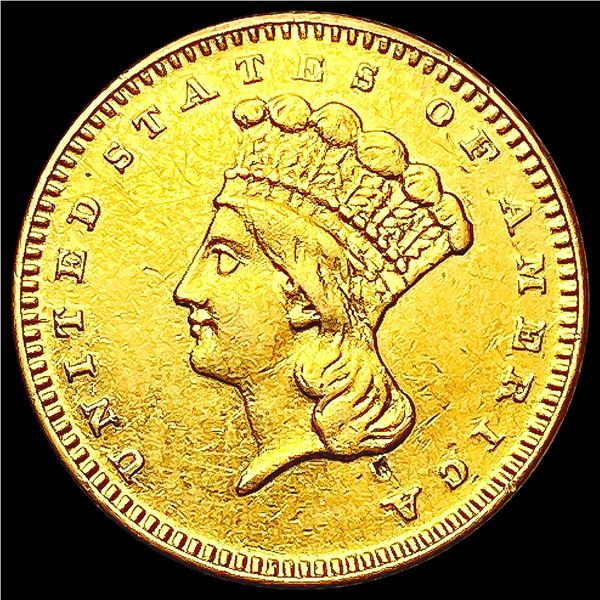 1872 Rare Gold Dollar CLOSELY UNCIRCULATED