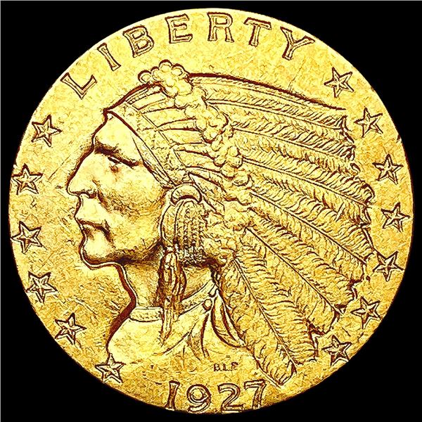 1927 $2.50 Gold Quarter Eagle UNCIRCULATED