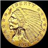 Image 1 : 1911 $2.50 Gold Quarter Eagle CLOSELY UNCIRCULATED