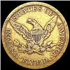 Image 2 : 1843 $5 Gold Half Eagle NICELY CIRCULATED