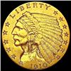 Image 1 : 1910 $2.50 Gold Quarter Eagle CLOSELY UNCIRCULATED