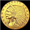 Image 1 : 1911 $2.50 Gold Quarter Eagle CLOSELY UNCIRCULATED