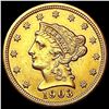 Image 1 : 1903 $2.50 Gold Quarter Eagle CLOSELY UNCIRCULATED