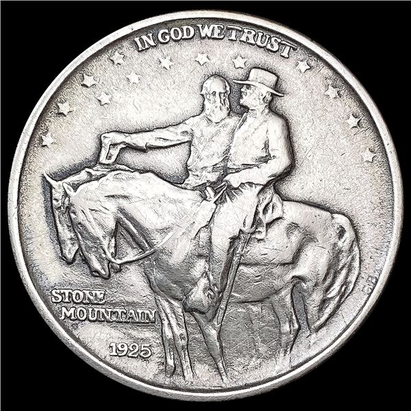 1925 Stone Mountain Half Dollar NEARLY UNCIRCULATE