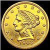 Image 1 : 1903 $2.50 Gold Quarter Eagle UNCIRCULATED