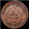 Image 2 : 1869 Yankee Robinson Token LIGHTLY CIRCULATED
