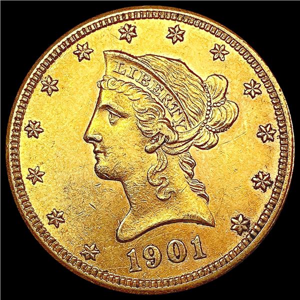 1901 $10 Gold Eagle CHOICE BU