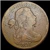 Image 1 : 1801 1/000 Draped Bust Large Cent NICELY CIRCULATE