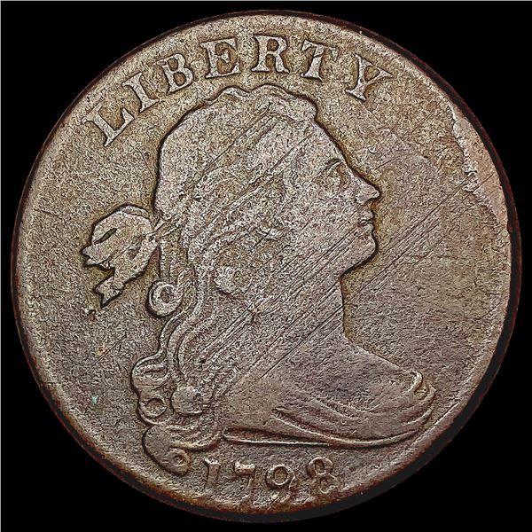 1798 Draped Bust Large Cent NICELY CIRCULATED