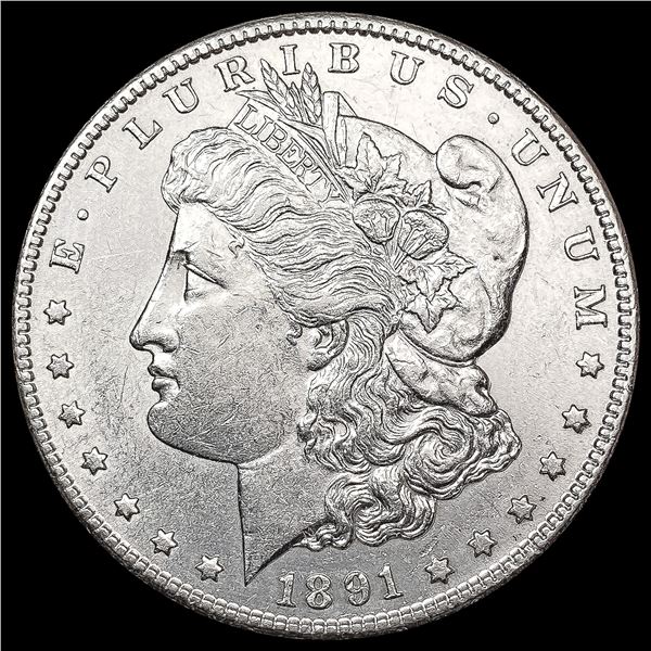 1891-S Morgan Silver Dollar UNCIRCULATED