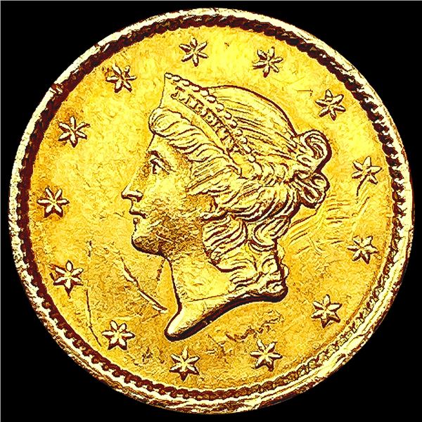 1851 Rare Gold Dollar UNCIRCULATED