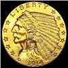 Image 1 : 1914 $2.50 Gold Quarter Eagle CLOSELY UNCIRCULATED