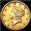 Image 1 : 1853 Rare Gold Dollar CLOSELY UNCIRCULATED