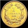 Image 2 : 1861 Rare Gold Dollar UNCIRCULATED