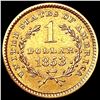 Image 2 : 1853 Rare Gold Dollar CLOSELY UNCIRCULATED