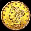 Image 1 : 1906 $2.50 Gold Quarter Eagle UNCIRCULATED