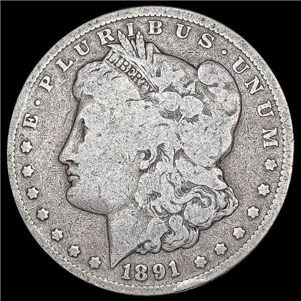 1891-CC Morgan Silver Dollar NICELY CIRCULATED