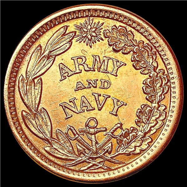 1863 Civil War Token UNCIRCULATED