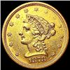 Image 1 : 1878-S $2.50 Gold Quarter Eagle UNCIRCULATED