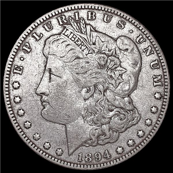 1894-O Morgan Silver Dollar NEARLY UNCIRCULATED