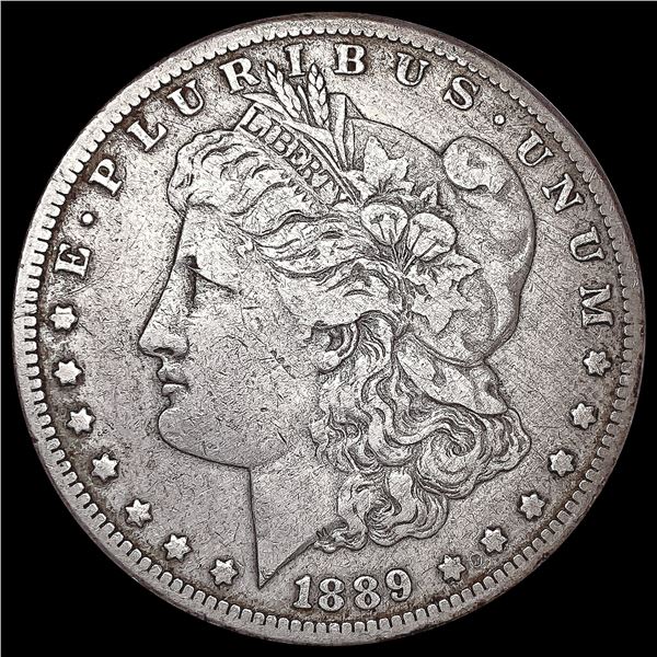 1889-CC Morgan Silver Dollar NICELY CIRCULATED