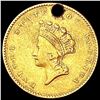 Image 1 : 1854 Rare Gold Dollar HIGH GRADE