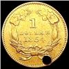 Image 2 : 1854 Rare Gold Dollar HIGH GRADE