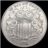 Image 1 : 1869 Shield Nickel UNCIRCULATED