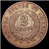 Image 2 : 1869 Two Cent Piece LIGHTLY CIRCULATED