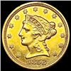Image 1 : 1853 $2.50 Gold Quarter Eagle CLOSELY UNCIRCULATED