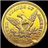 Image 2 : 1853 $2.50 Gold Quarter Eagle CLOSELY UNCIRCULATED