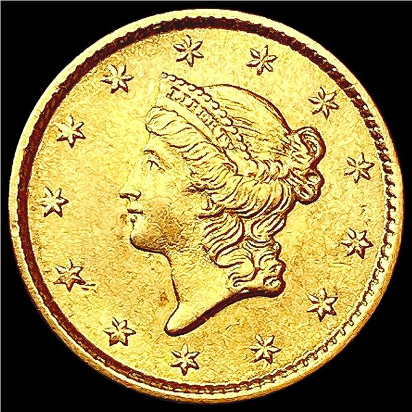 1853 Rare Gold Dollar UNCIRCULATED