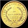 Image 2 : 1853 Rare Gold Dollar UNCIRCULATED