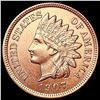 Image 1 : 1907 RED Indian Head Cent GEM BU