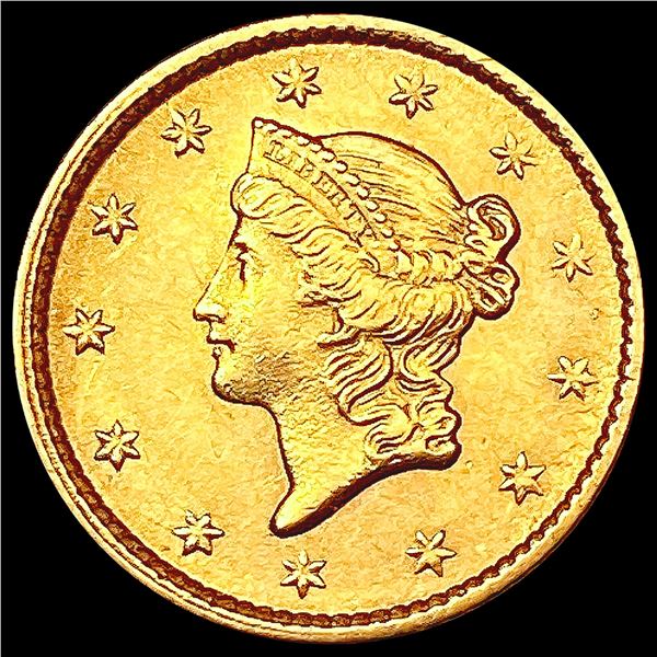 1853 Rare Gold Dollar UNCIRCULATED