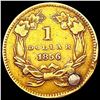 Image 2 : 1856 Rare Gold Dollar LIGHTLY CIRCULATED