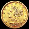 Image 1 : 1878-S $2.50 Gold Quarter Eagle CLOSELY UNCIRCULAT